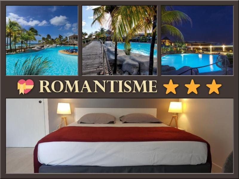 Romantique Et Bel Appartement En Bord De La Mer, Piscine Surveillee Et Belle Plage A 50M Saint-Francois  Dış mekan fotoğraf